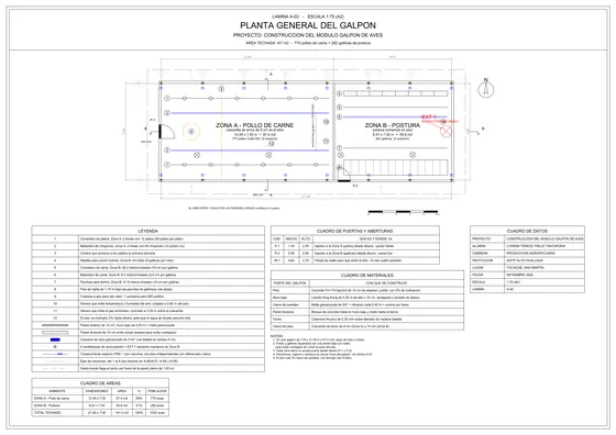 Lámina A-02: Planta general